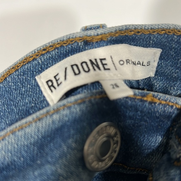 RE/DONE 90s High-Rise Ankle Crop Jeans - Picture 8 of 8